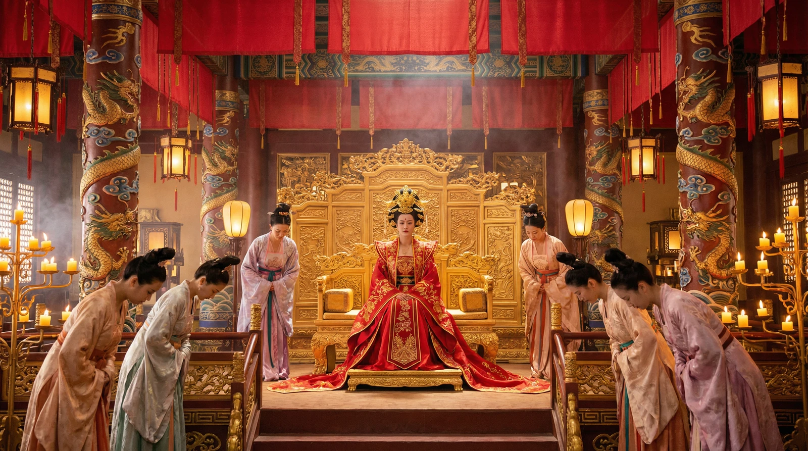 国产视频国产视频栏目古装宫廷大戏拍摄现场